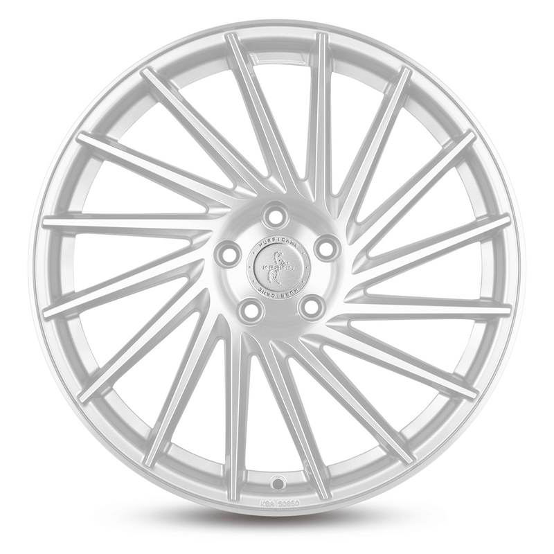 Keskin KT17 Silver Front Polish - 21x9.5 | 5x112 | +50 | 66.6mm