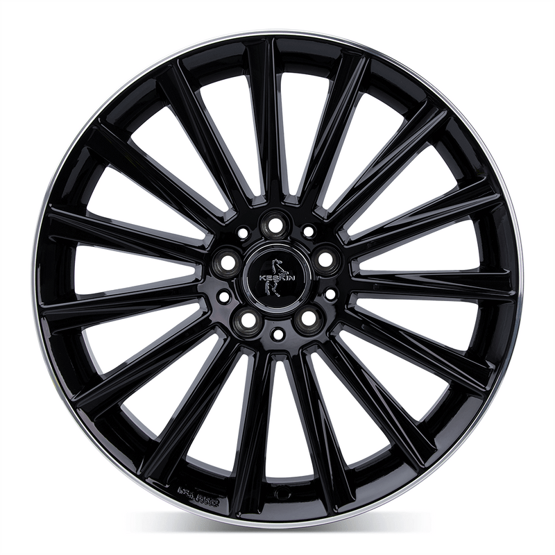 Keskin KT18 Black Lip Polish - 17x7 | 5x112 | +48 | 66.6mm