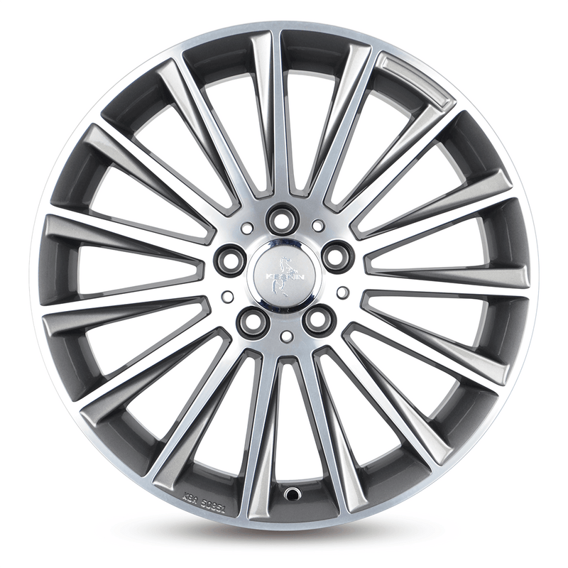 Keskin KT18 Palladium Front Polish - 18x8 | 5x112 | +45 | 72.6mm