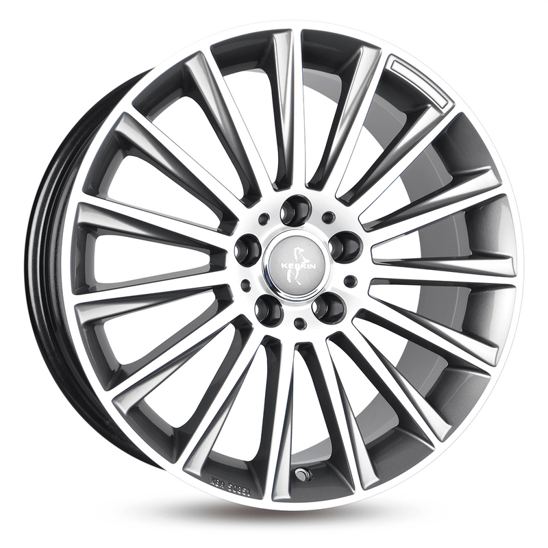Keskin KT18 Palladium Front Polish - 22x10 | 5x112 | +50 | 66.6mm