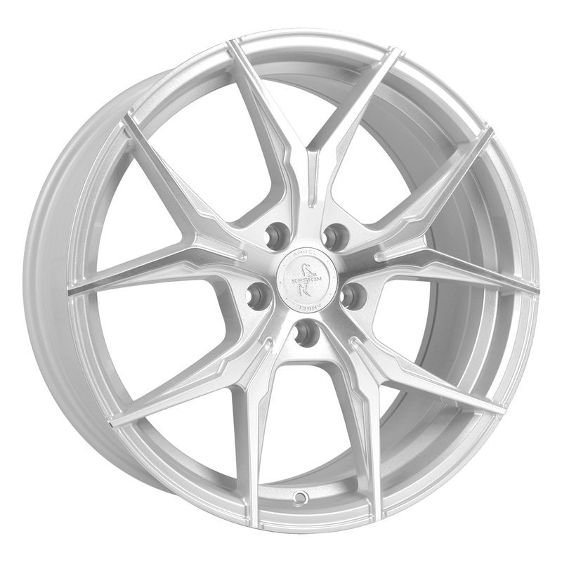 Keskin KT19 Silver Front Polish - 19x8.5 | 5x112 | +30 | 72.6mm