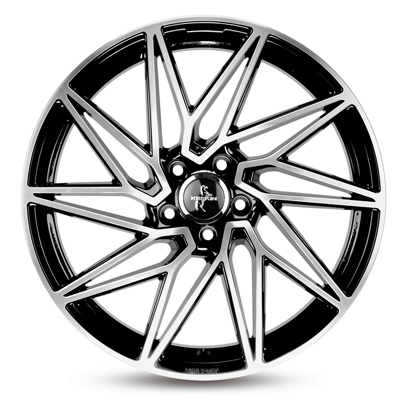 Keskin KT20 Black Front Polish - 18x8 | 5x112 | +30 | 72.6mm