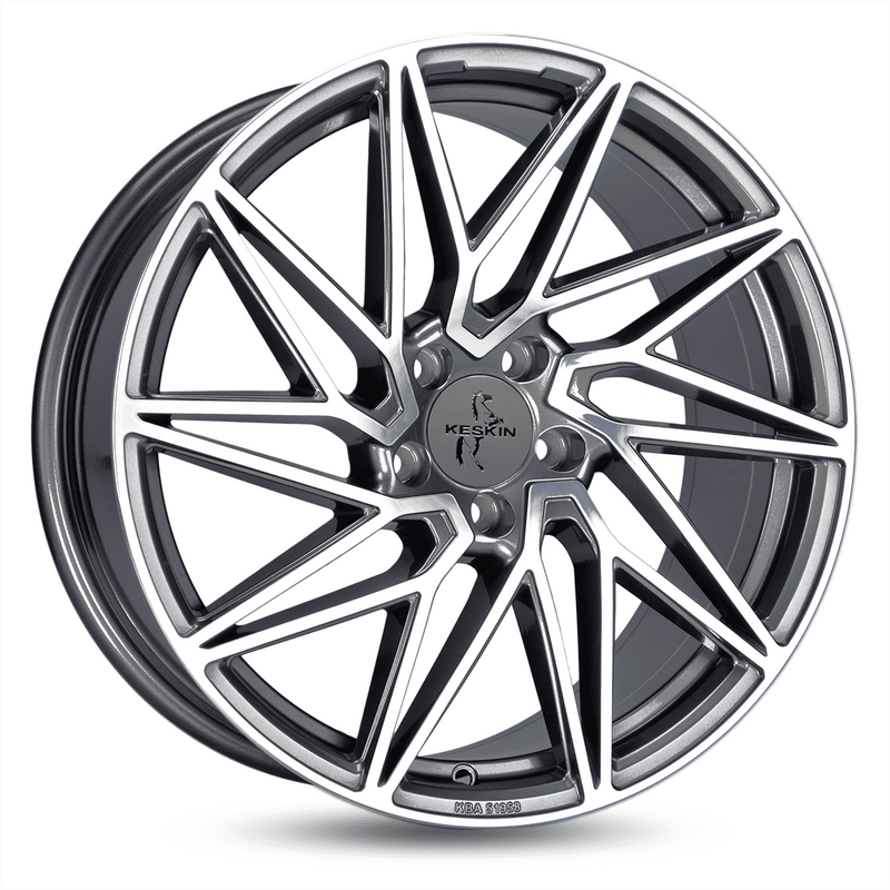 Keskin KT20 Palladium Front Polish - 19x8.5 | 5x112 | +45 | 72.6mm