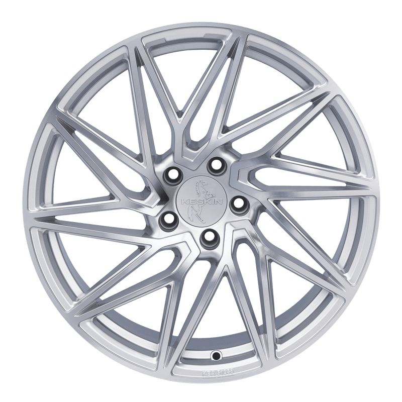 Keskin KT20 Silver Front Polish - 19x8.5 | 5x112 | +30 | 72.6mm