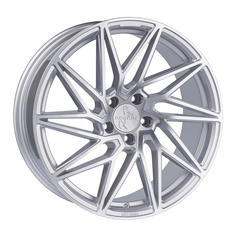 Keskin KT20 Silver Front Polish - 18x8 | 5x112 | +30 | 72.6mm
