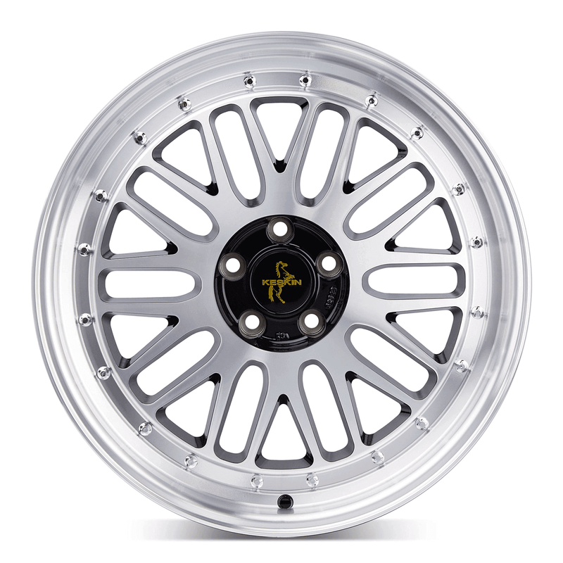 Keskin KT22 Black Front Polish - 19x8.5 | 5x112 | +45 | 72.6mm