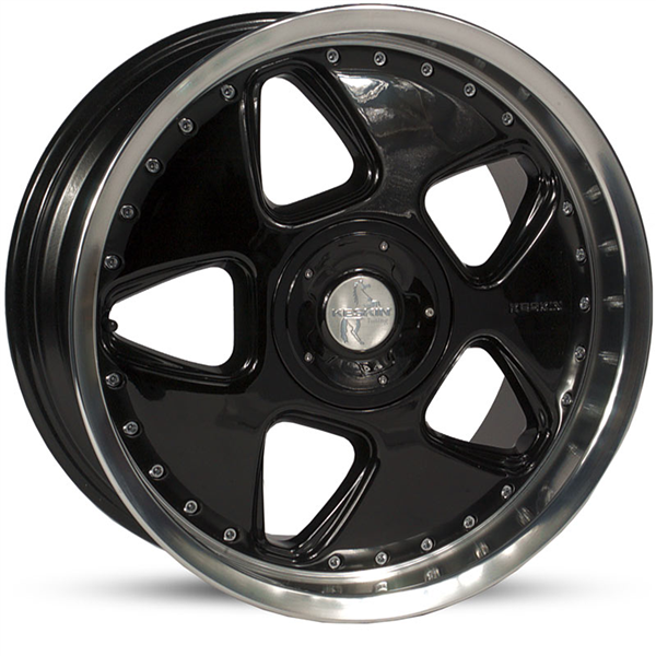 Keskin KT5 Black Lip Polish - 20x9 | 5x120 | +45 | 65.1mm