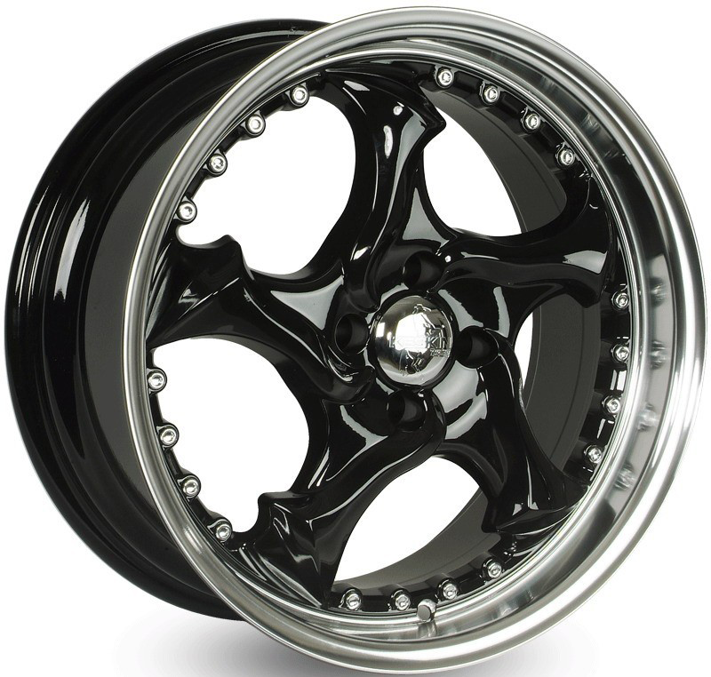 Keskin KT7 Black Polish - 17x9 | 4x100 | +30 | 63.4mm