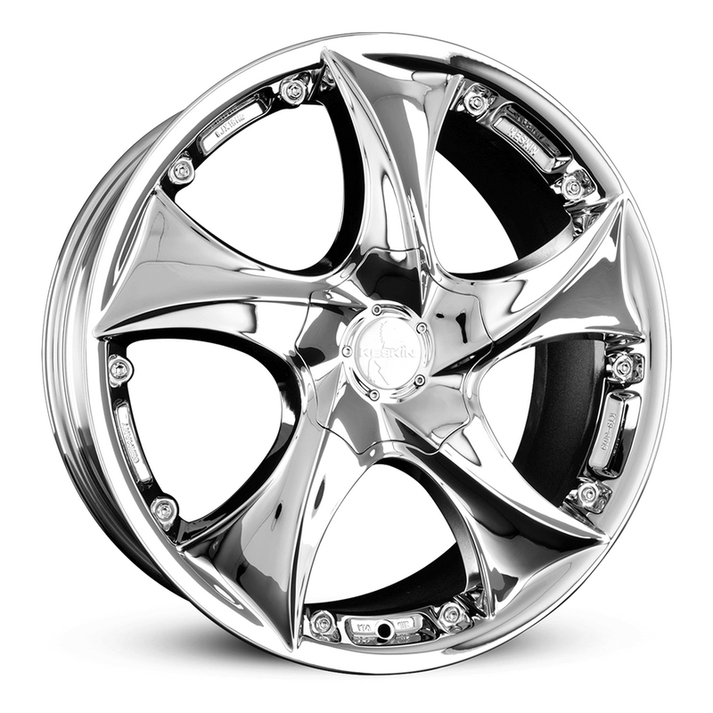 Keskin KT9 Chrome - 22x10 | 5x120 | +40 | 74.1mm