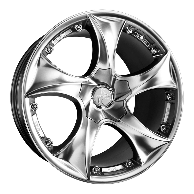Keskin KT9 Hyper Black Lip Polish - 18x8 | 5x105/5x115 | +40 | 72.6mm