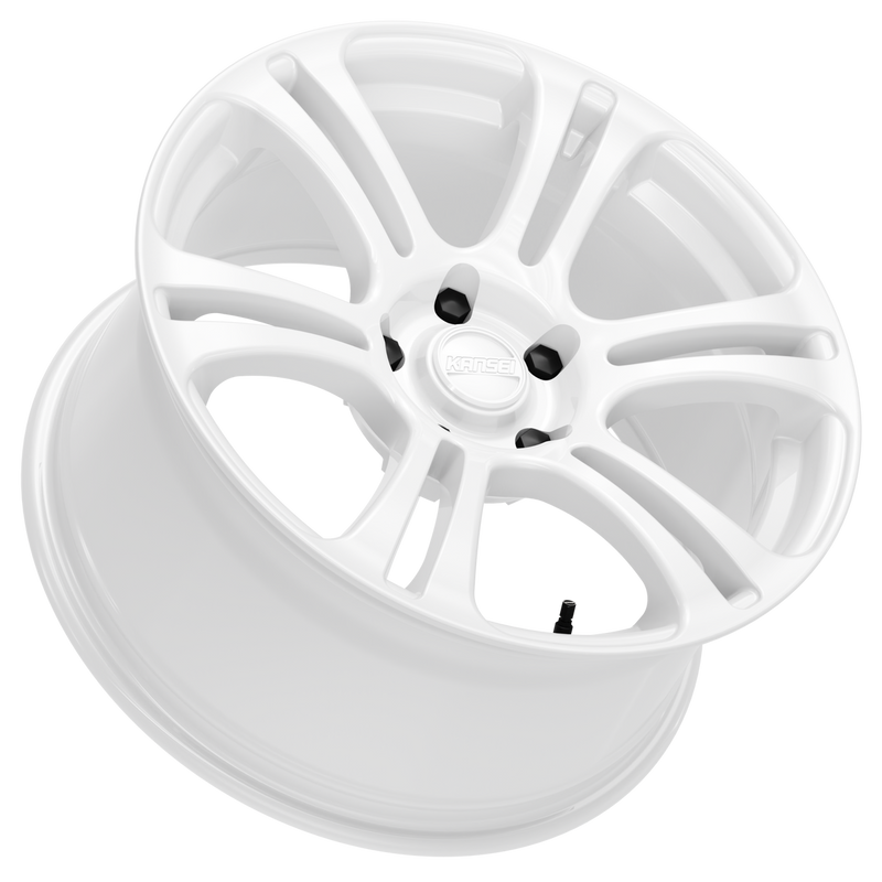 KANSEI Neo Gloss White - 18x9.5 | 5x114.3 | +35 | 73.1mm