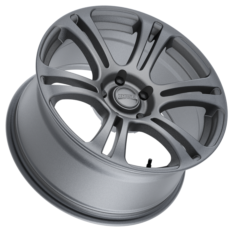 KANSEI Neo Satin Gunmetal - 18x9.5 | 5x100 | +35 | 73.1mm