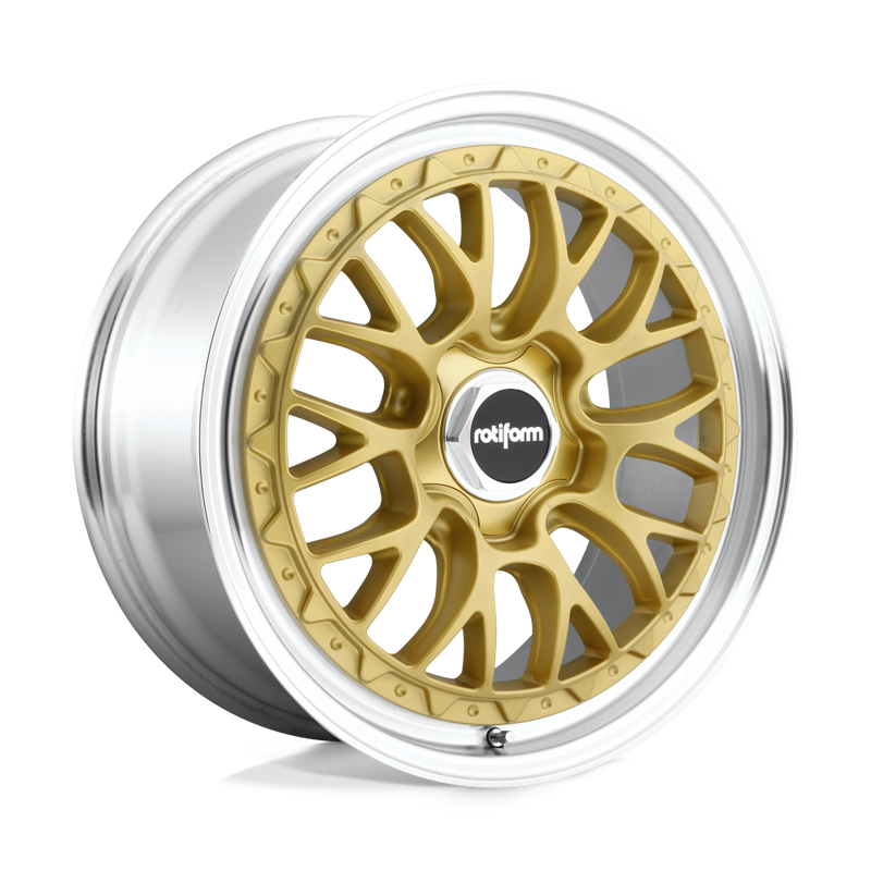 Felger-Rotiform-LSR-Matte-Gold-Machined-18x8.5-5x112-et45-66.56