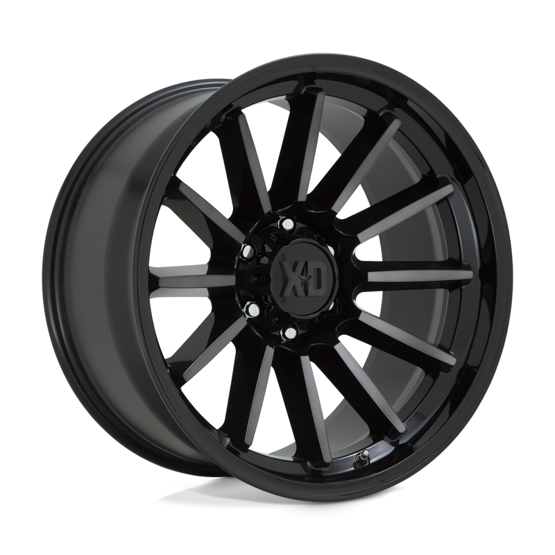 Felger-XD-XD855-Gloss-Black-Machined-With-Gray-Tint-20x9-6x139.7-18-106.1