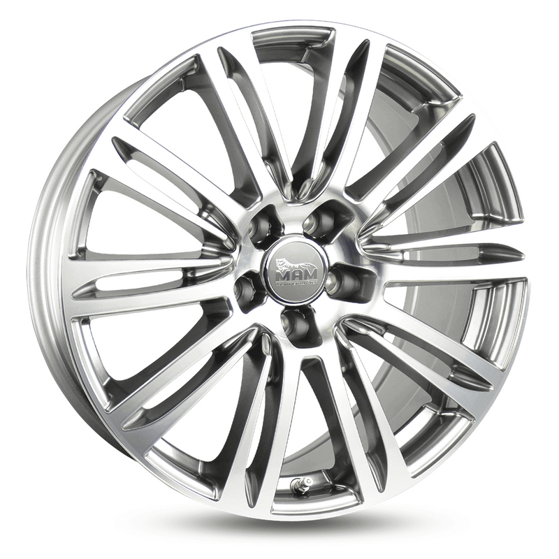 MAM A4 Hyper Front Polish - 16x7 | 5x108 | +38 | 72.6mm