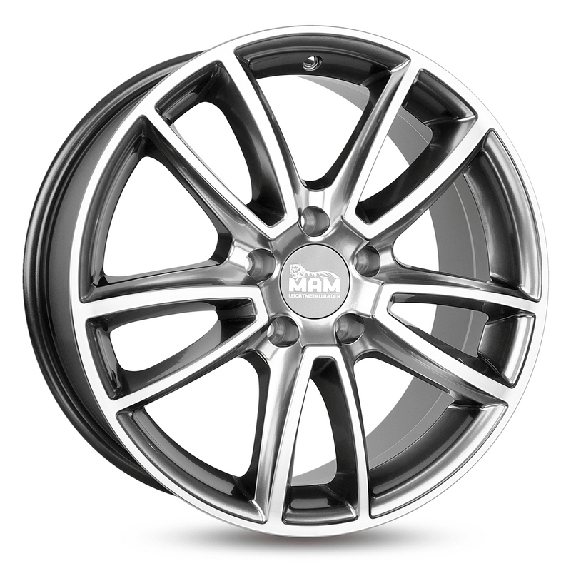 MAM A7 Hyper Front Polish - 17x7.5 | 5x112 | +35 | 66.6mm