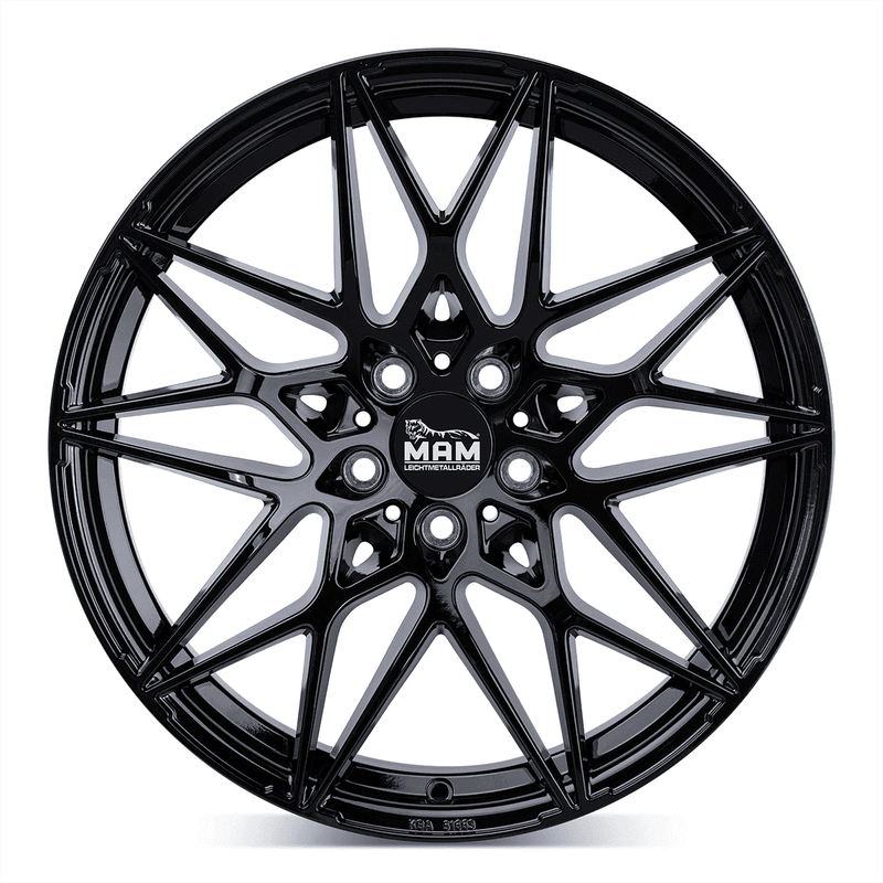 MAM B2N Black Painted - 19x8.5 | 5x120 | +35 | 72.6mm