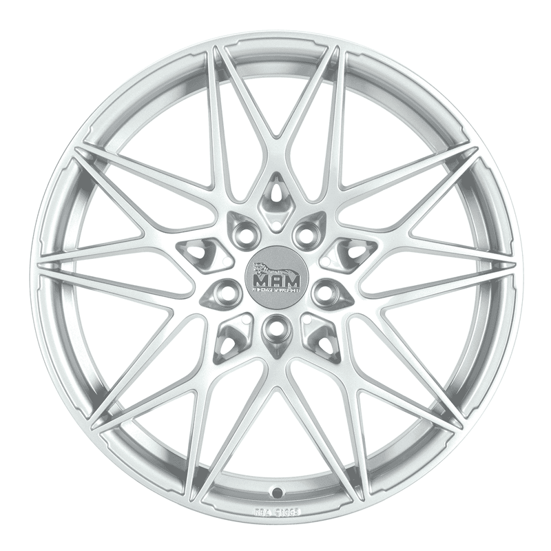 MAM B2N Silver Painted - 19x8.5 | 5x120 | +35 | 72.6mm