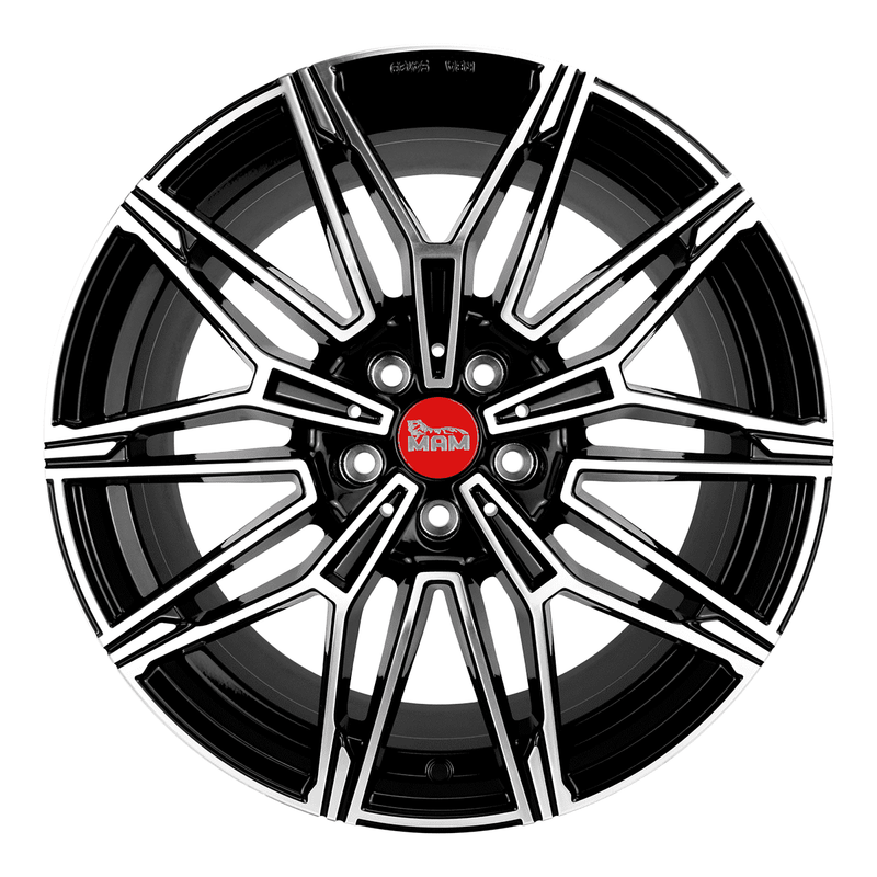 MAM B3 Black Front Polish - 19x8.5 | 5x112 | +30 | 66.65mm