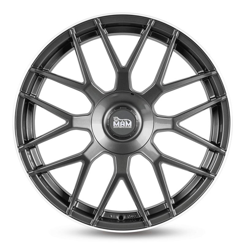 MAM GT1 Palladium Lip Polish - 17x7.5 | 5x112/5x120 | +35 | 72.6mm