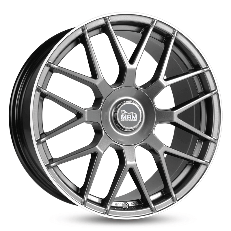 MAM GT1 Palladium Lip Polish - 17x7.5 | 5x108/5x114.3 | +45 | 72.6mm