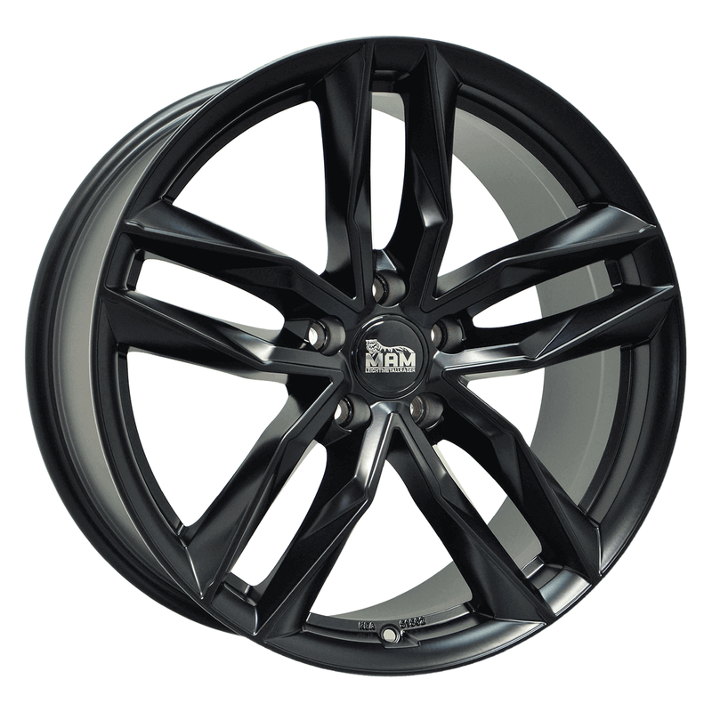 MAM RS3 Matt Black Painted - 16x7 | 5x114.3 | +45 | 72.6mm
