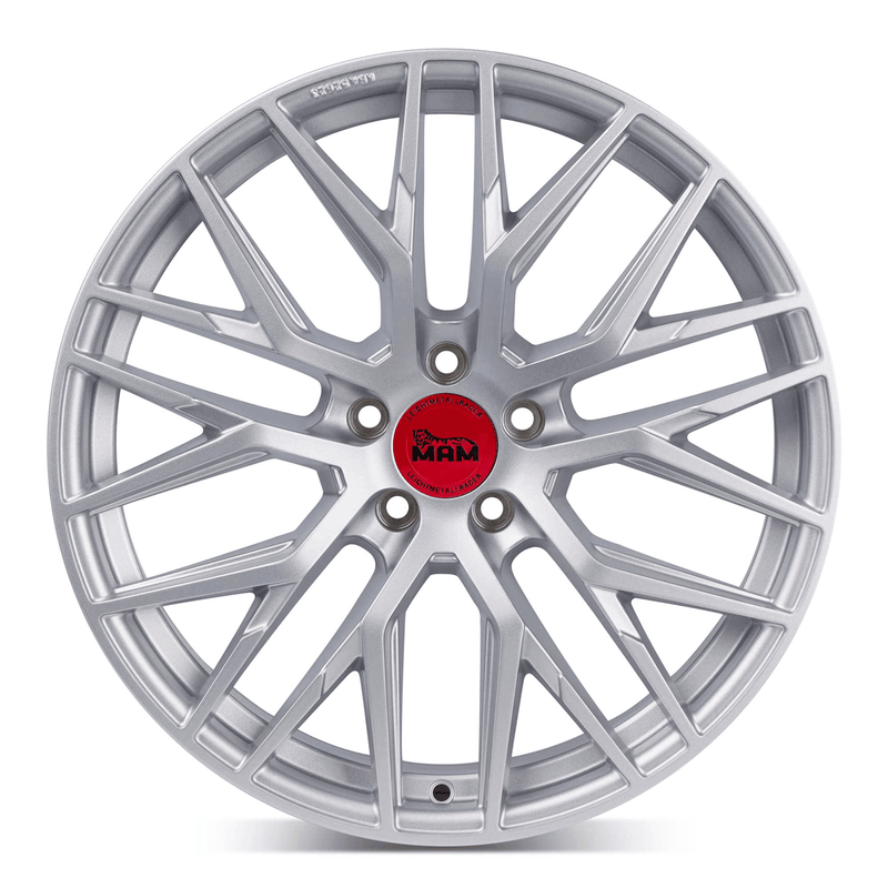MAM RS4 Matt Silver Painted - 18x8 | 5x114.3 | +40 | 72.6mm