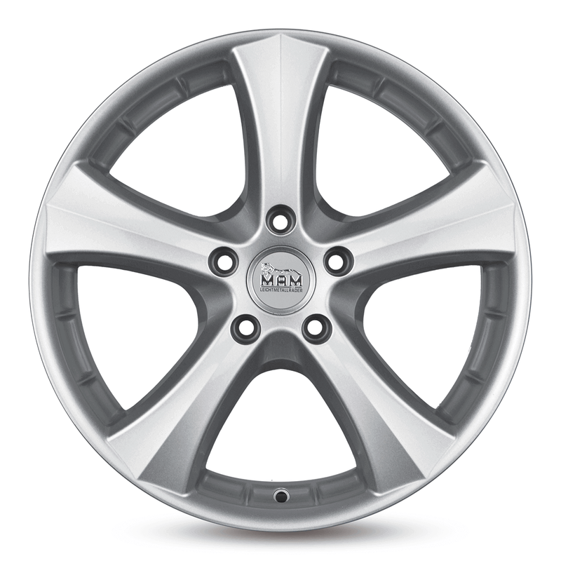 MAM W1N Silver Painted - 15x6.5 | 4x114.3 | +37 | 72.6mm