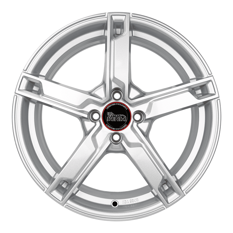 MAM W4 Silver Painted - 16x6.5 | 4x100 | +35 | 63.4mm