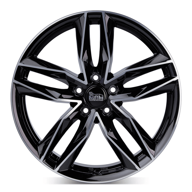 MAM RS3 Black Front Polish - 20x8.5 | 5x112 | +45 | 66.6mm