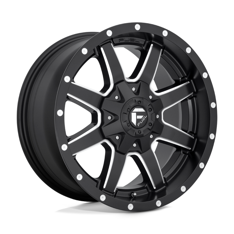 Felger-Fuel-1PC-MAVERICK-Matte-Black-Milled-17x8-6x135/6x139.7-24-106.1