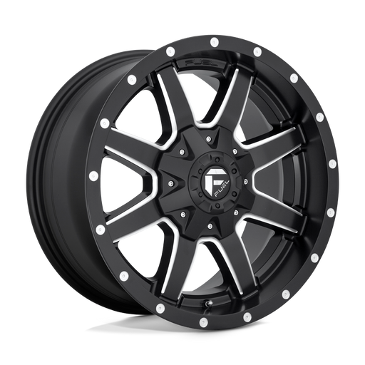 Felger-Fuel-1PC-MAVERICK-Matte-Black-Milled-18x9-5x114.3/5x127-12-78.1