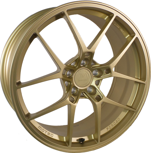 Motec MCF1 Forged Matt Light Gold - 19x8.5 | 5x114.3 | +45 | 72.6mm