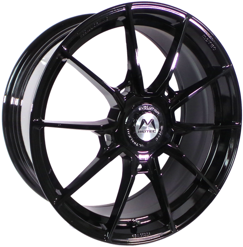 Motec MCR5 Ultralight Gloss Black - 19x8 | 5x108 | +45 | 72.6mm
