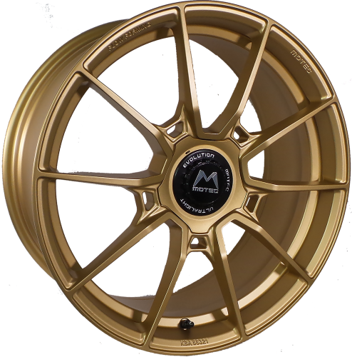 Motec MCR5 Ultralight Matt Light Gold - 19x8 | 5x112 | +48 | 66.5mm