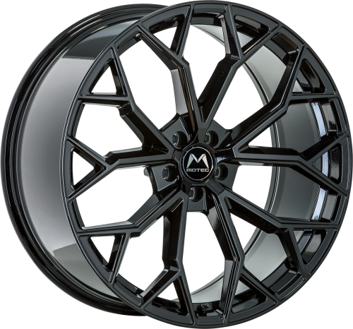 Motec MCT17 Bull Glossy Black - 22x11.5 | 5x112 | +45 | 66.5mm