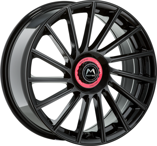 Motec MCT9R Tornado Glossy Black - 19x8.5 | 5x112 | +45 | 66.5mm