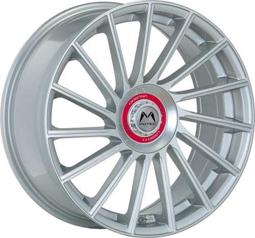 Motec MCT9R Tornado High Gloss Silver - 20x9 | 5x120 | +45 | 65.1mm