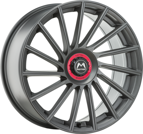 Motec MCT9R Tornado Matt Graphite - 19x8.5 | 5x112 | +45 | 66.5mm