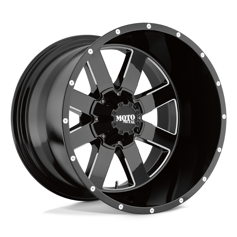 Felger-Moto-Metal-MO962-Gloss-Black-Milled-17x10-6x135/6x139.7-24-106.1