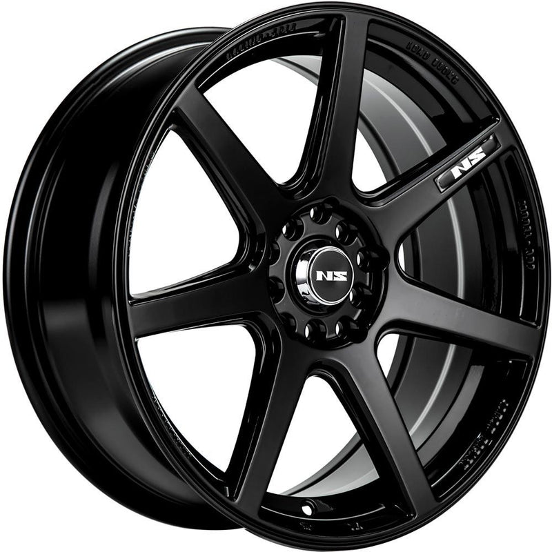 NS 1407 Black - 17x7.5 | 4x100 | +38 | 73.1mm