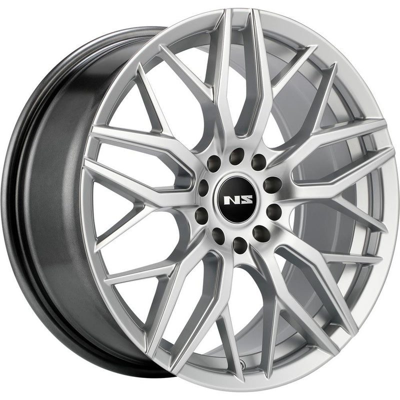 NS 1803 Hyper Silver - 17x7.5 | 5x100 | +38 | 73.1mm
