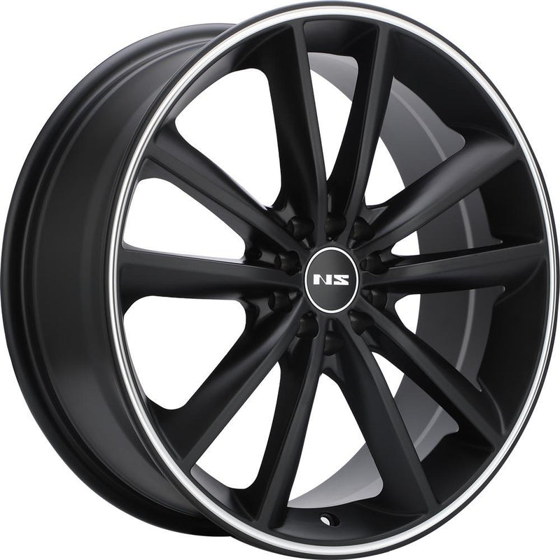 NS 9012 Black - 17x7 | 4x100 | +40 | 73.1mm