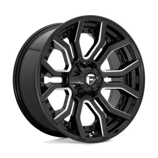 Felger-Fuel-1PC-RAGE-Gloss-Black-Milled-20x10-5x127/5x139.7-et1-87.1