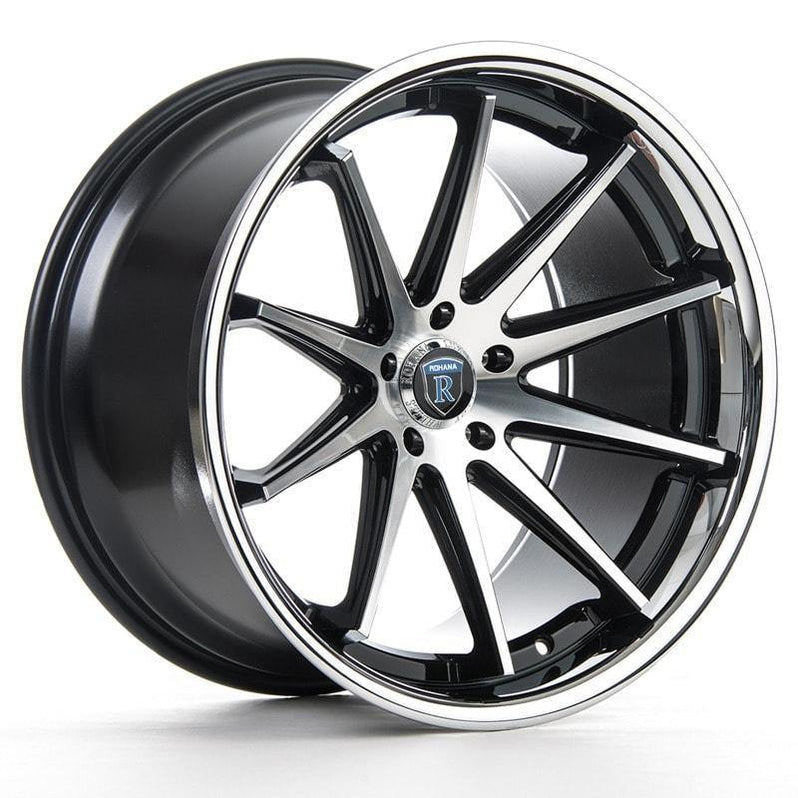 Rohana-RC10-Machine-Black/Chrome-Lip-Black-20x10-73.1-wheels-rims-felger-FelgGiganten