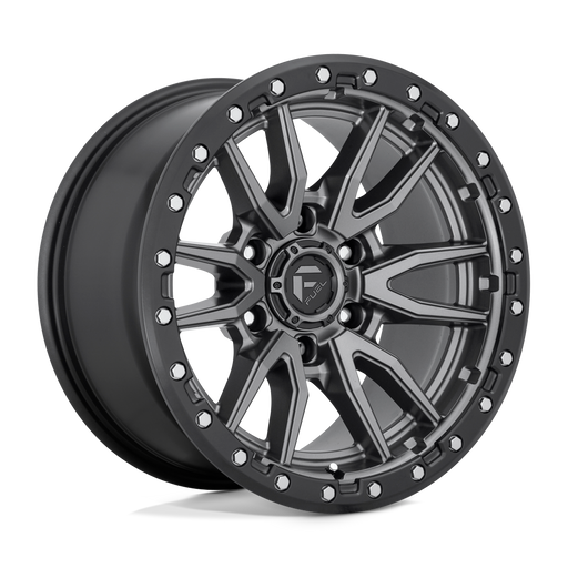 Felger-Fuel-1PC-REBEL-Matte-Gun-Metal-Black-Bead-Ring-17x10-6x135-et1-87.1