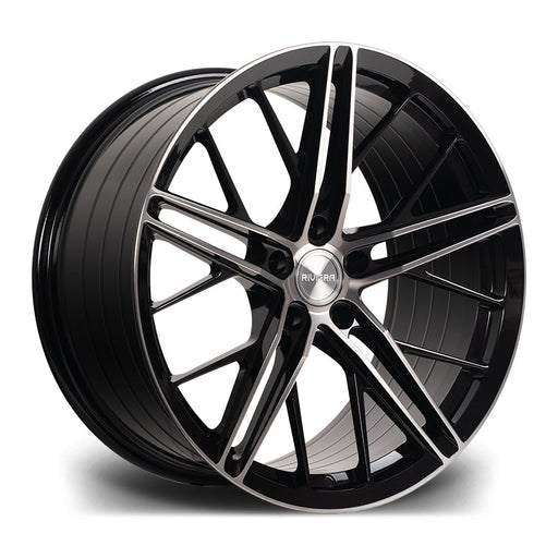 Riviera-RF4-Black-Polished-Dark-Tint-20x8.5-5x120-ET35-72.5mm-felger-wheels-rims