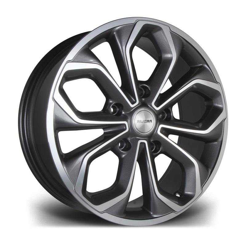 Riviera-RTT-Gunmetal-Polished-20x8-5x160-ET50-65.1mm-felger-wheels-rims