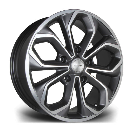 Riviera-RTT-Gunmetal-Polished-20x8-5x160-ET50-65.1mm-felger-wheels-rims