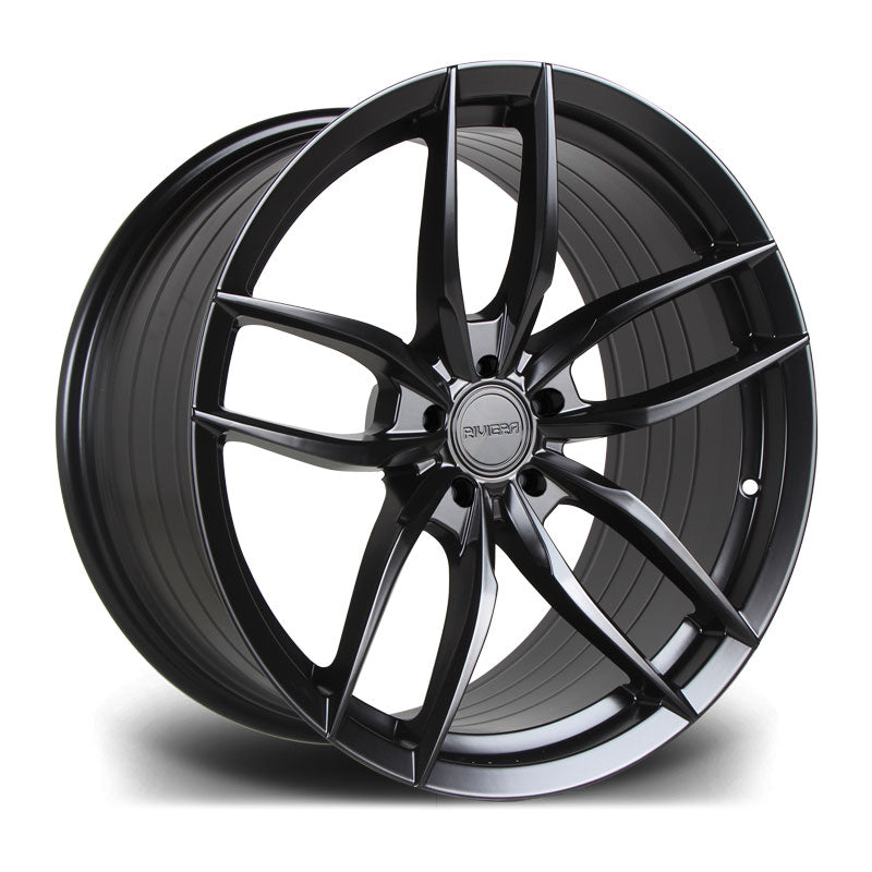 Riviera-RV195-Matt-Black-20x8.5-5x120-ET35-72.6mm-felger-wheels-rims